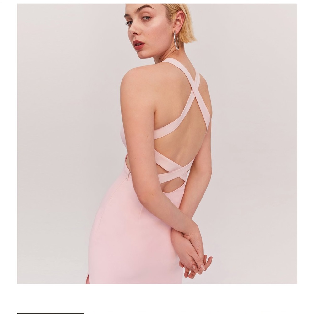 Fame and Partner Pink Mermaid Maxi- NEW w/tags
